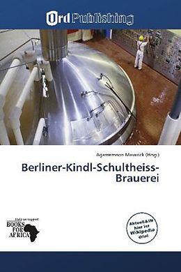 Kartonierter Einband Berliner-Kindl-Schultheiss-Brauerei von 