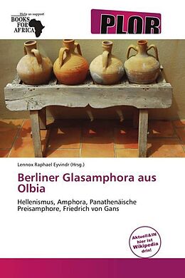 Kartonierter Einband Berliner Glasamphora Aus Olbia von 