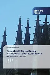 Kartonierter Einband Terrestrial Electrostatics Handbook: Laboratory Safety von Rein André Roos
