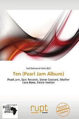 Couverture cartonnée Ten (Pearl Jam Album) de 