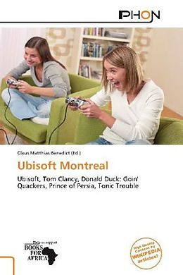 Couverture cartonnée Ubisoft Montreal de 