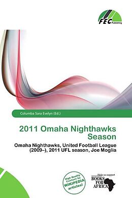 Kartonierter Einband 2011 Omaha Nighthawks Season von 