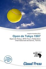 Couverture cartonnée Open de Tokyo 1987 de 