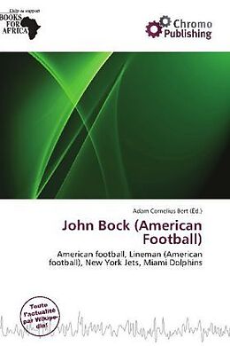 Couverture cartonnée John Bock (American Football) de 