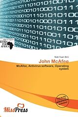 Couverture cartonnée John McAfee de 