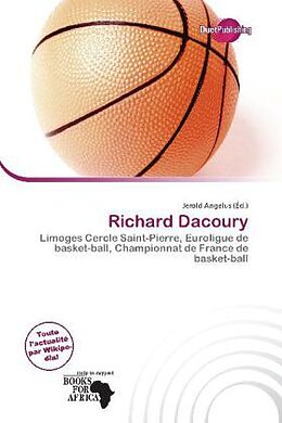 Couverture cartonnée Richard Dacoury de 