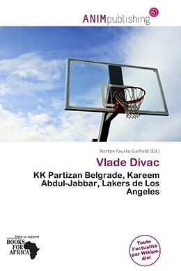 Couverture cartonnée Vlade Divac de 