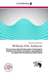 Couverture cartonnée William Pitt Amherst de 