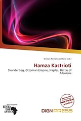 Couverture cartonnée Hamza Kastrioti de 