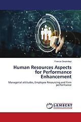 Couverture cartonnée Human Resources Aspects for Performance Enhancement de Francis Gwaindepi