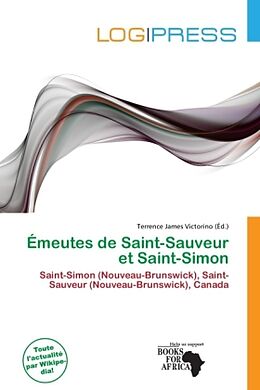 Couverture cartonnée Émeutes de Saint-Sauveur et Saint-Simon de 