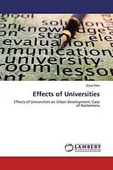 Kartonierter Einband (Kt) Effects of Universities von Zühal Diler