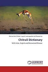Kartonierter Einband (Kt) Chitrali Dictionary von Rehmat Lexicographer and Researcher Linguist Aziz Chitrali