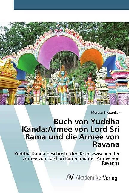 Buch von Yuddha Kanda:Armee von Lord Sri Rama und die Armee von Ravana