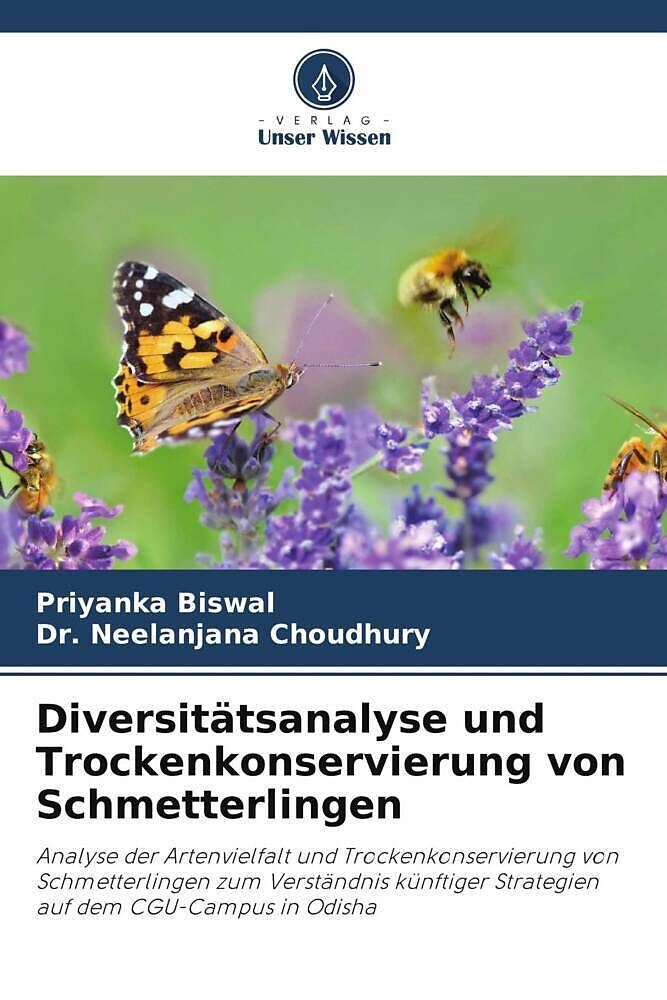 Diversitätsanalyse und Trockenkonservierung von Schmetterlingen