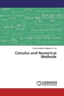 Couverture cartonnée Calculus and Numerical Methods de Haftamu Menker Gebreyohannes