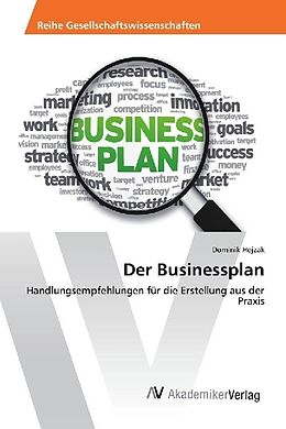 Kartonierter Einband Der Businessplan von Dominik Hejzak