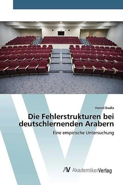 Die Fehlerstrukturen bei deutschlernenden Arabern