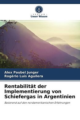 Kartonierter Einband Rentabilität der Implementierung von Schiefergas in Argentinien von Alex Paubel Junger, Rogério Luís Aguilera