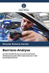 Kartonierter Einband Barriere-Analyse von Ricardo Romero-Zarate