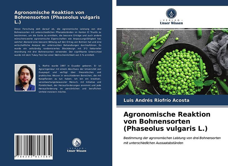 Agronomische Reaktion von Bohnensorten (Phaseolus vulgaris L.)