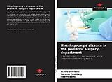 Couverture cartonnée Hirschsprung's disease in the pediatric surgery department de Sékou Dembélé, Yacaria Coulibaly, Issa Anadou