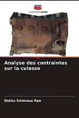 Kartonierter Einband (Kt) Analyse des contraintes sur la culasse von Dokku Srinivasa Rao