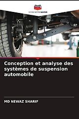Couverture cartonnée Conception et analyse des systèmes de suspension automobile de MD NEWAZ SHARIF