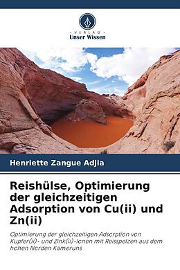 Kartonierter Einband Reishülse, Optimierung der gleichzeitigen Adsorption von Cu(ii) und Zn(ii) von Henriette Zangue Adjia
