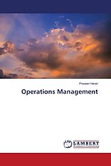 Couverture cartonnée Operations Management de Praveen Harari