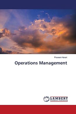 Couverture cartonnée Operations Management de Praveen Harari