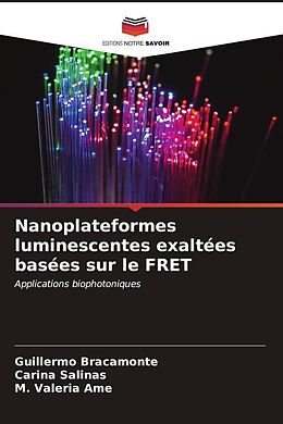 Couverture cartonnée Nanoplateformes luminescentes exaltées basées sur le FRET de Guillermo Bracamonte, Carina Salinas, M. Valeria Ame