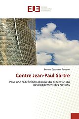 Couverture cartonnée Contre Jean-Paul Sartre de Bernard Djoumessi Tongmo