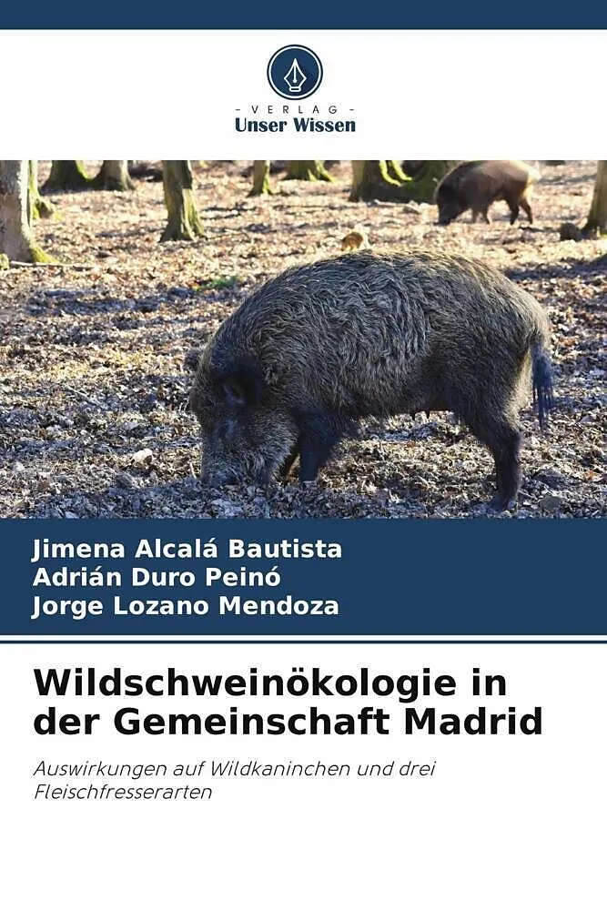 Wildschweinökologie in der Gemeinschaft Madrid