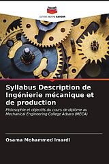 Couverture cartonnée Syllabus Description de Ingénierie mécanique et de production de Osama Mohammed lmardi