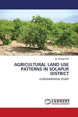 Couverture cartonnée AGRICULTURAL LAND USE PATTERNS IN SOLAPUR DISTRICT de Bhupal Patil