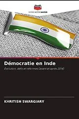 Kartonierter Einband Démocratie en Inde von Khritish Swargiary