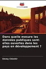 Kartonierter Einband Dans quelle mesure les données publiques sont-elles ouvertes dans les pays en développement ? von Emmy Chirchir