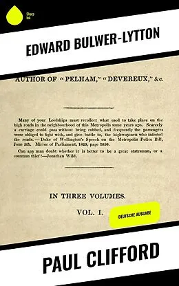 E-Book (epub) Paul Clifford von Edward Bulwer-Lytton