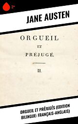 eBook (epub) Orgueil et Préjugés (Edition bilingue: français-anglais) de Jane Austen