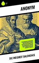 E-Book (epub) Die Weisheit Salomonis von Anonym