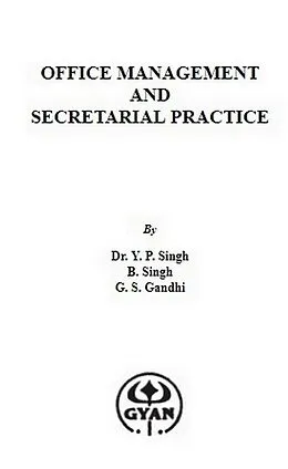ePUB Office Management And Secretarial Practice von Y. P. Singh