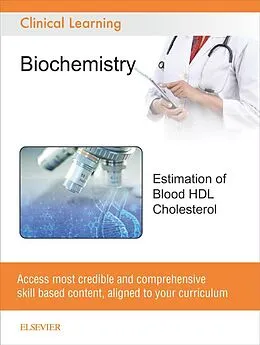E-Book (epub) Estimation of Blood HDL Cholesterol von Seema Shah