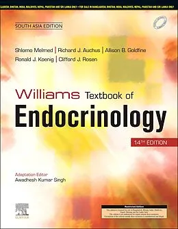 E-Book (pdf) Williams Textbook of Endocrinology, 14 Edition: South Asia Edition, 2 Vol SET - E-Book von Shlomo Melmed, Ronald Koenig, Clifford J. Rosen MD