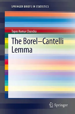 E-Book (pdf) The Borel-Cantelli Lemma von Tapas Kumar Chandra