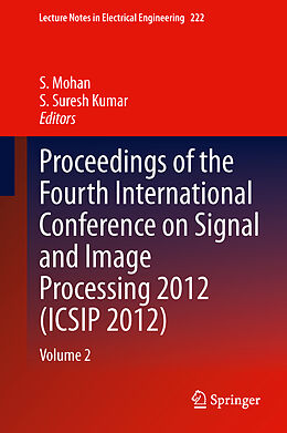 Fester Einband Proceedings of the Fourth International Conference on Signal and Image Processing 2012 (ICSIP 2012) von 