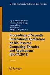 Kartonierter Einband Proceedings of Seventh International Conference on Bio-Inspired Computing: Theories and Applications (BIC-TA 2012) von