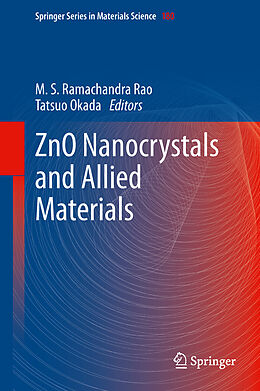 Fester Einband ZnO Nanocrystals and Allied Materials von 