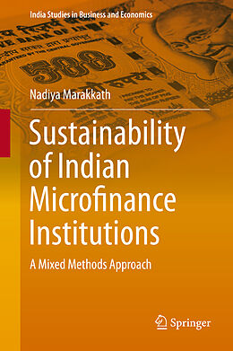 Livre Relié Sustainability of Indian Microfinance Institutions de Nadiya Marakkath