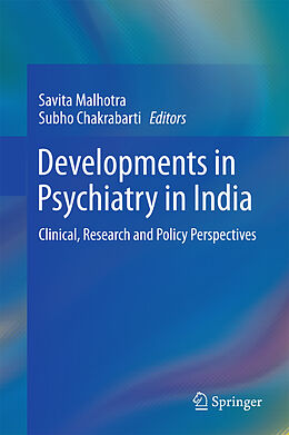 eBook (pdf) Developments in Psychiatry in India de 